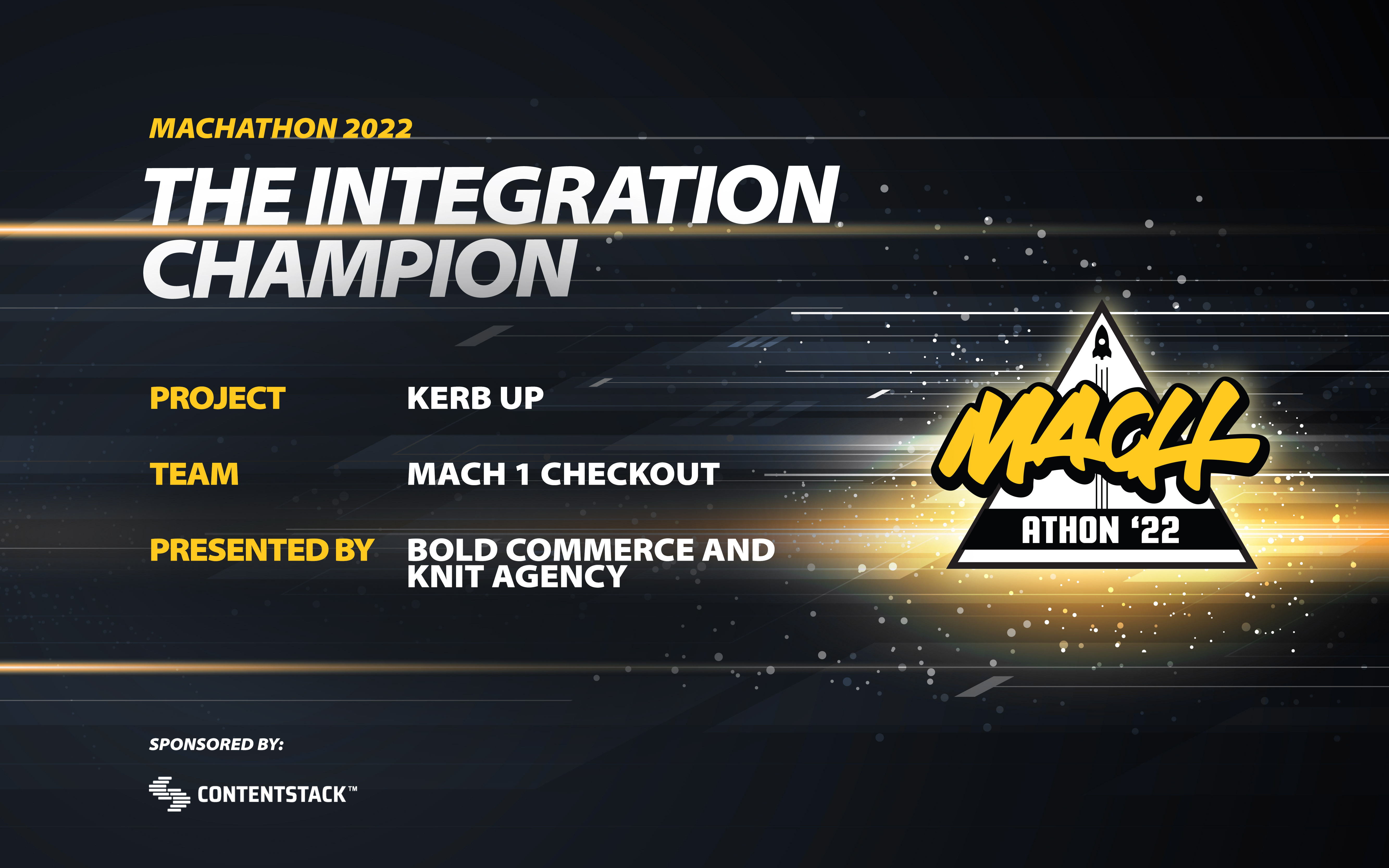 MACH Alliance - Integration Award